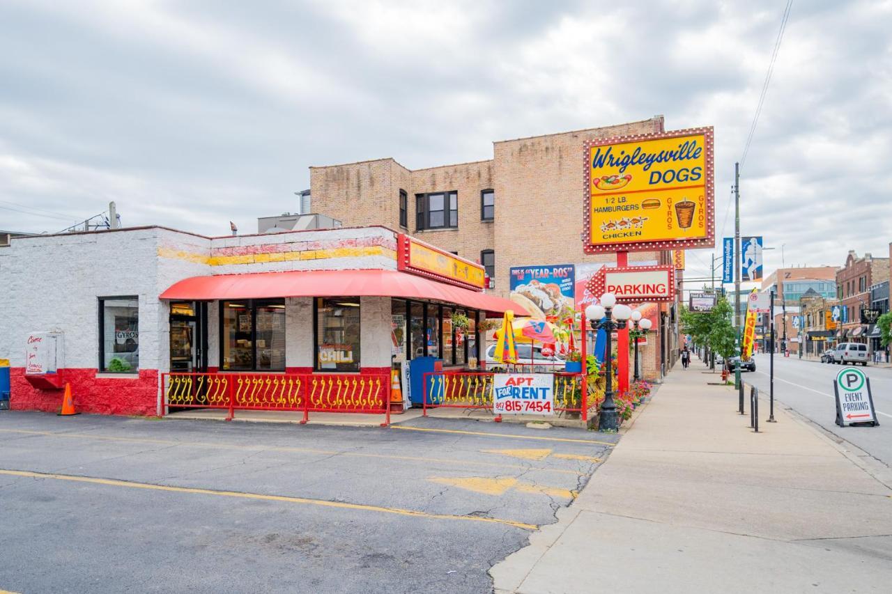 2Br Apartment In Lively Neighborhood Of Wrigley Field - Grace 1 芝加哥 外观 照片